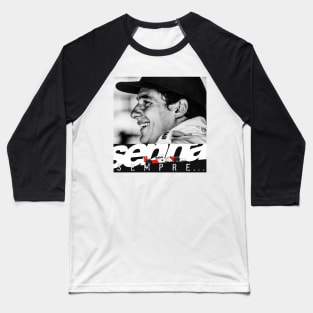 Ayrton Senna Baseball T-Shirt